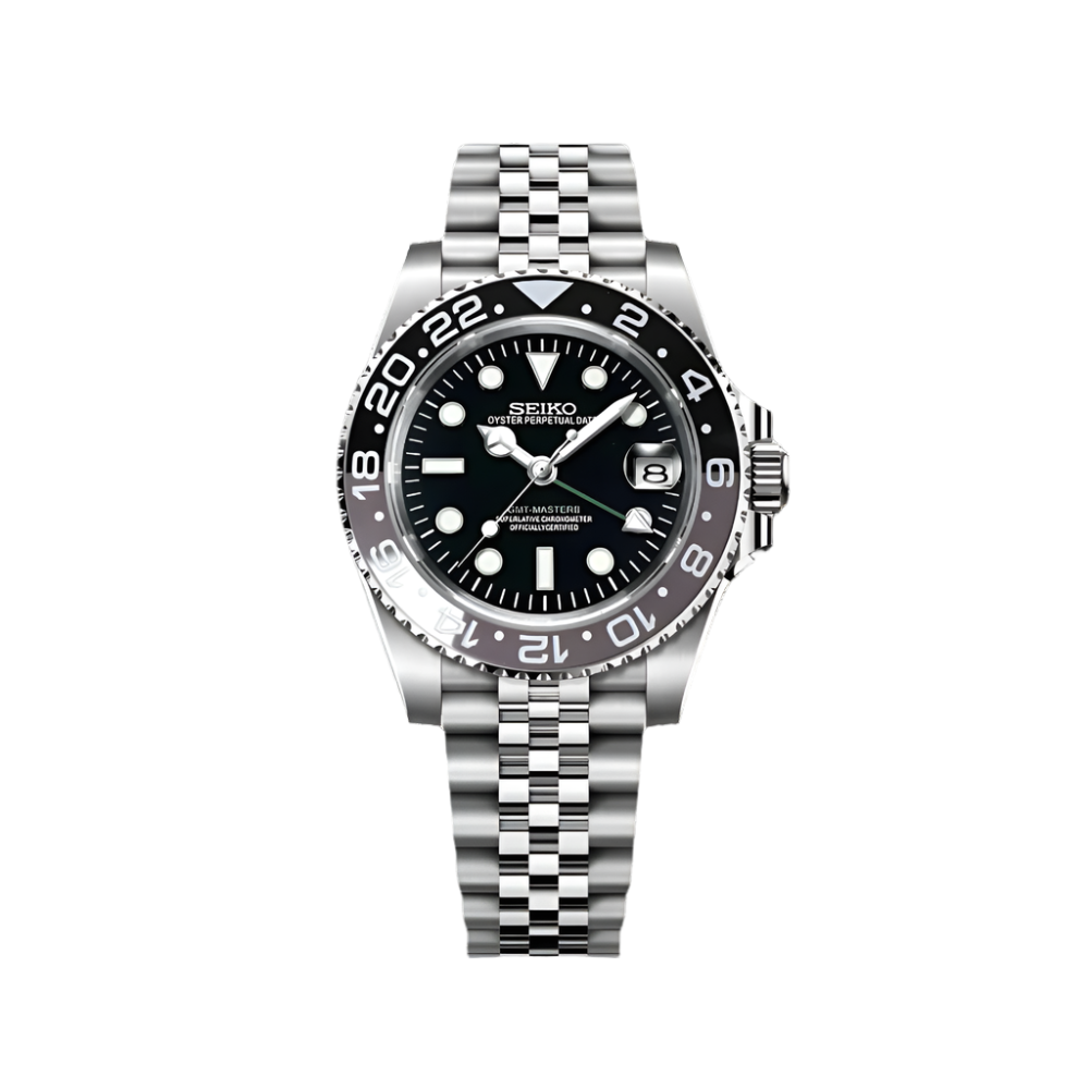 GMT Seiko Mod - Bruce Wayne