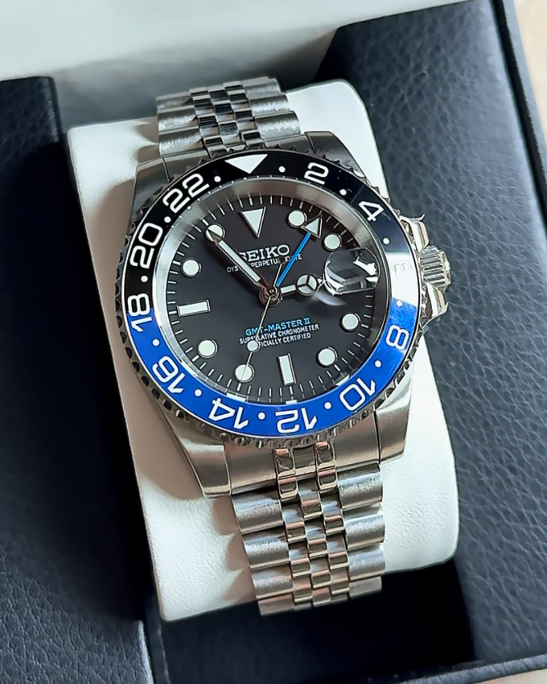 GMT Seiko Mod - Batman