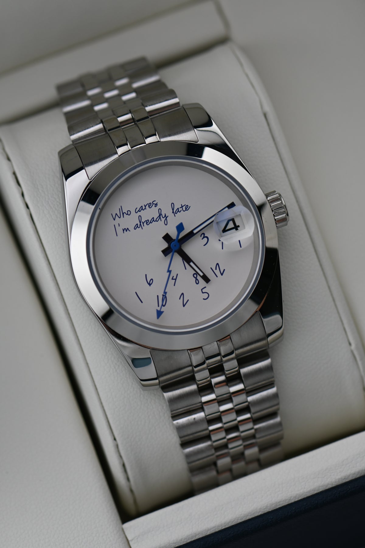 Seikojust Mod Silver - Who Cares I'm Already Late