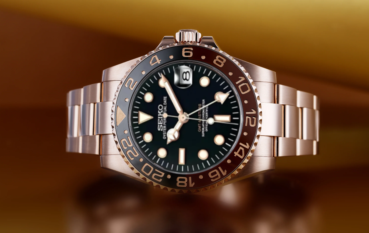 GMT Mod Rose Gold - Rootbeer Edition