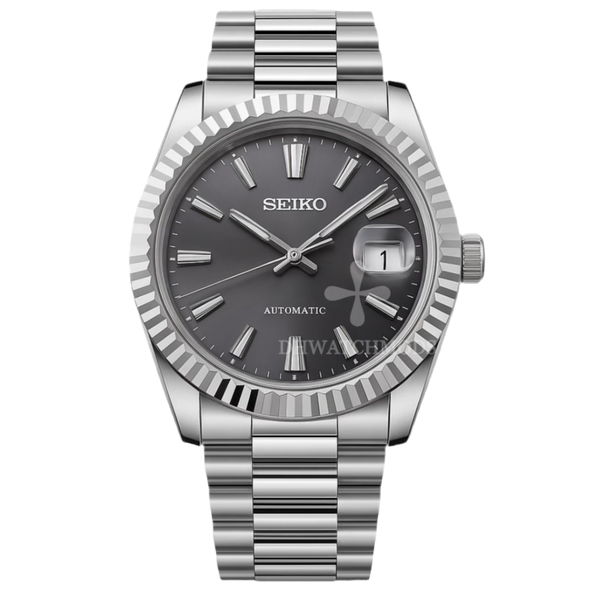 Seikojust Mod Silver - Sunburst Grey