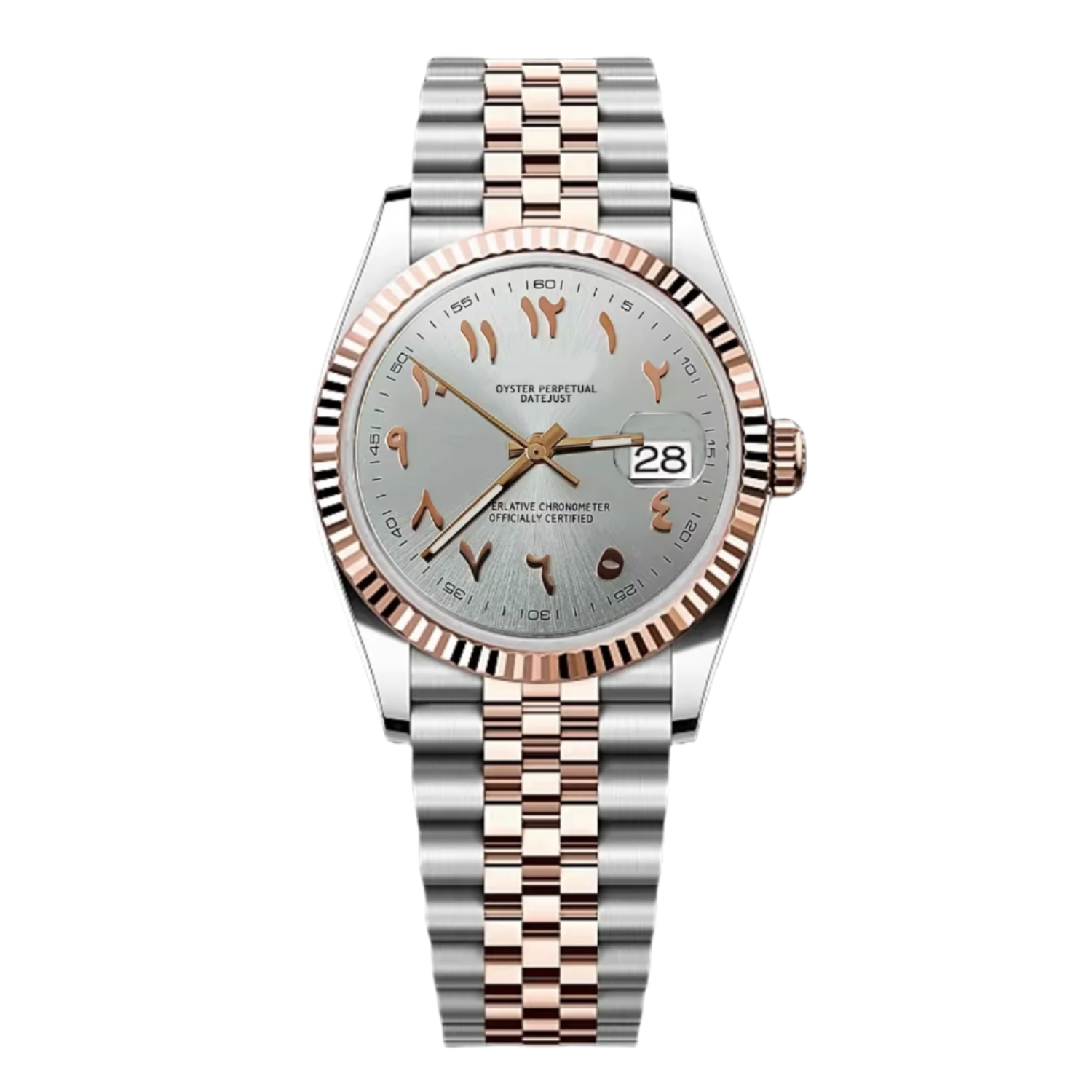 Seikojust Mod Two Tone - White Arabic