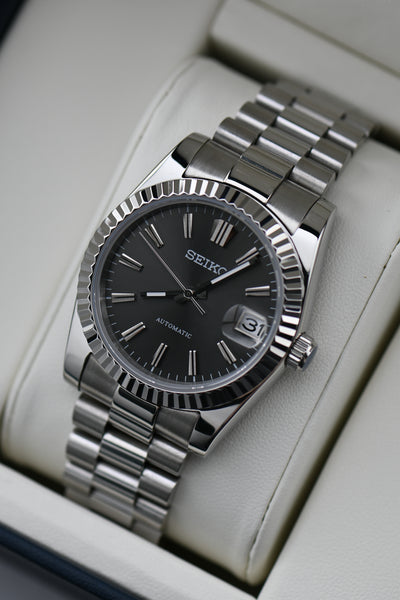 Seikojust Mod Silver - Sunburst Grey