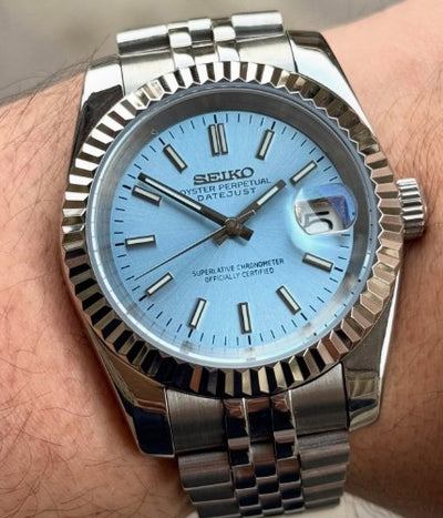 Seikojust Mod - Baby Blue Champagne