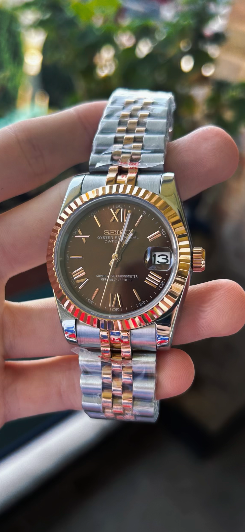 Seikojust Mod Two Tone - Roman Chocolate