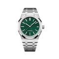 Oak Mod - Stainless Steel Green Dial