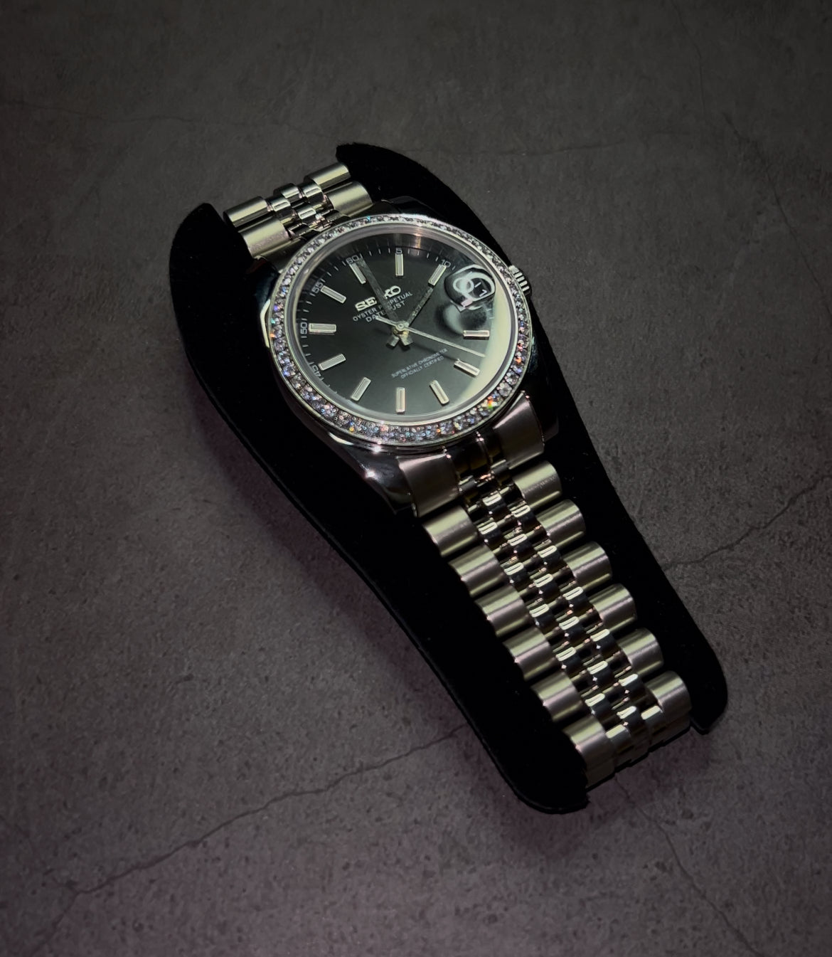 まゆたん Seikojust Mod - Moonstone – DHWATCHMODS