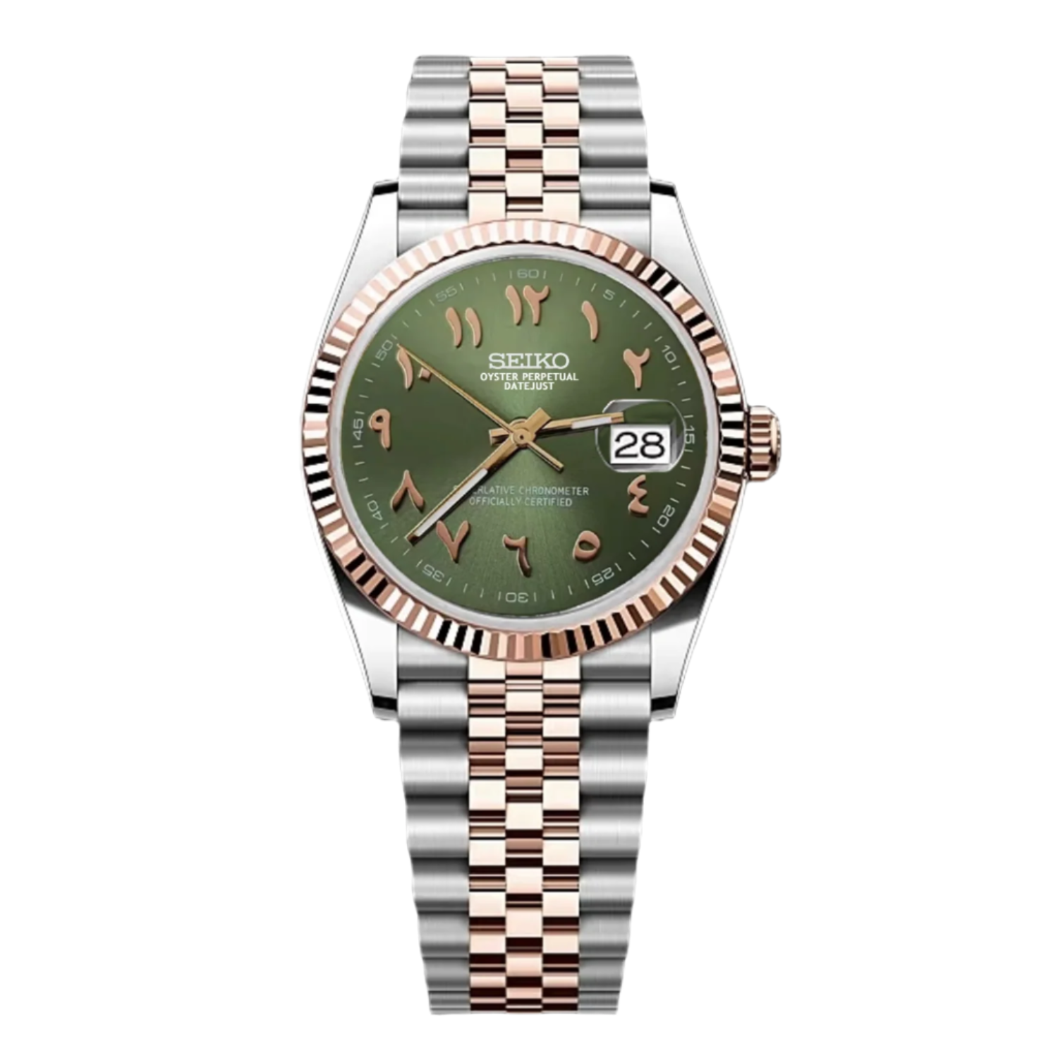 Seikojust Mod Two Tone - Olive Green Arabic