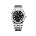 Oak Mod - Stainless Steel Black Dial