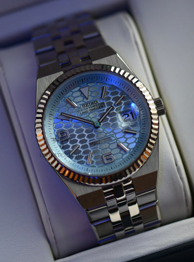 Land Mod Silver - Blue