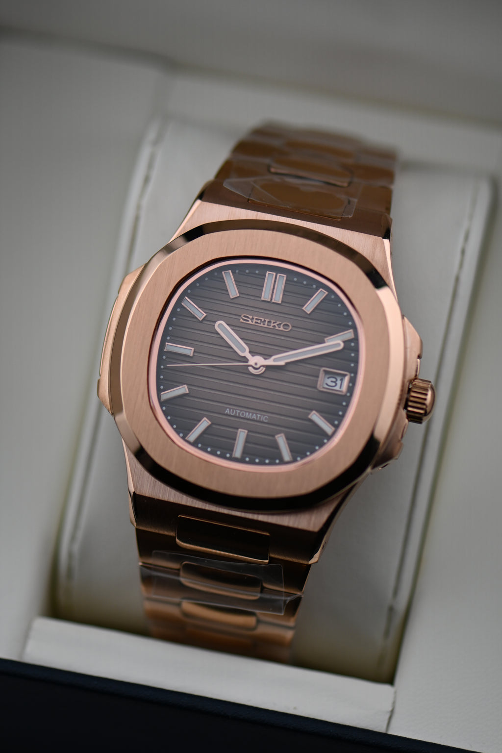 Nautiko Mod Rose Gold - Brown