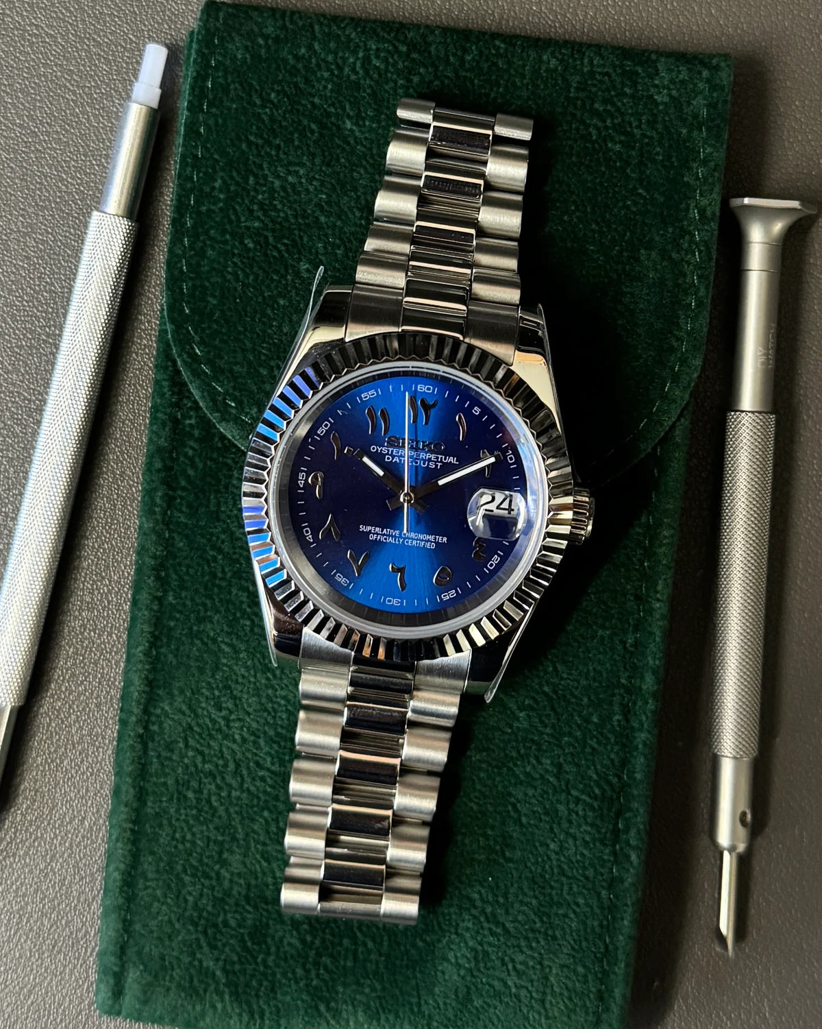 Seikojust Mod - Blue Arabic