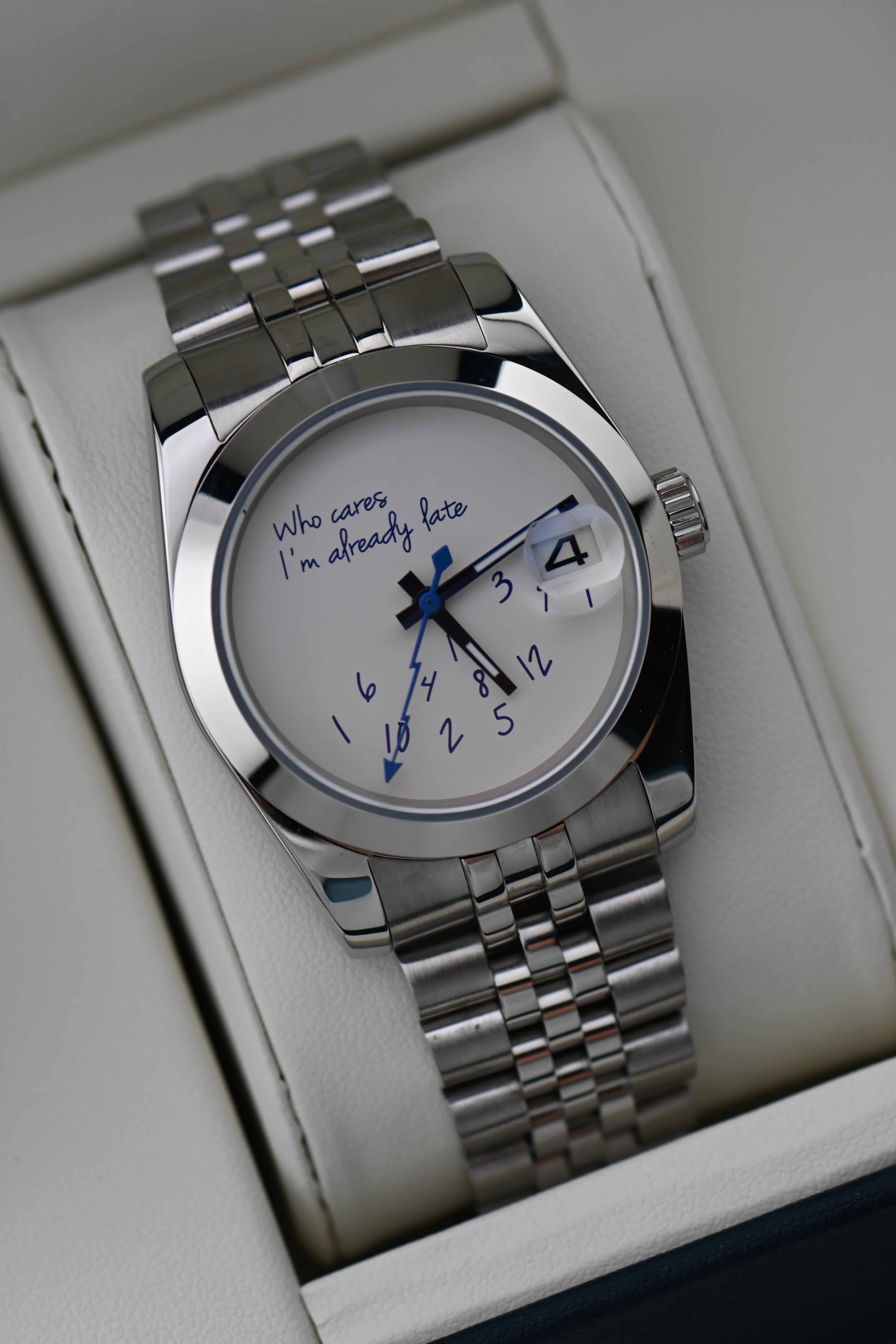 Seikojust Mod Silver - Who Cares I'm Already Late
