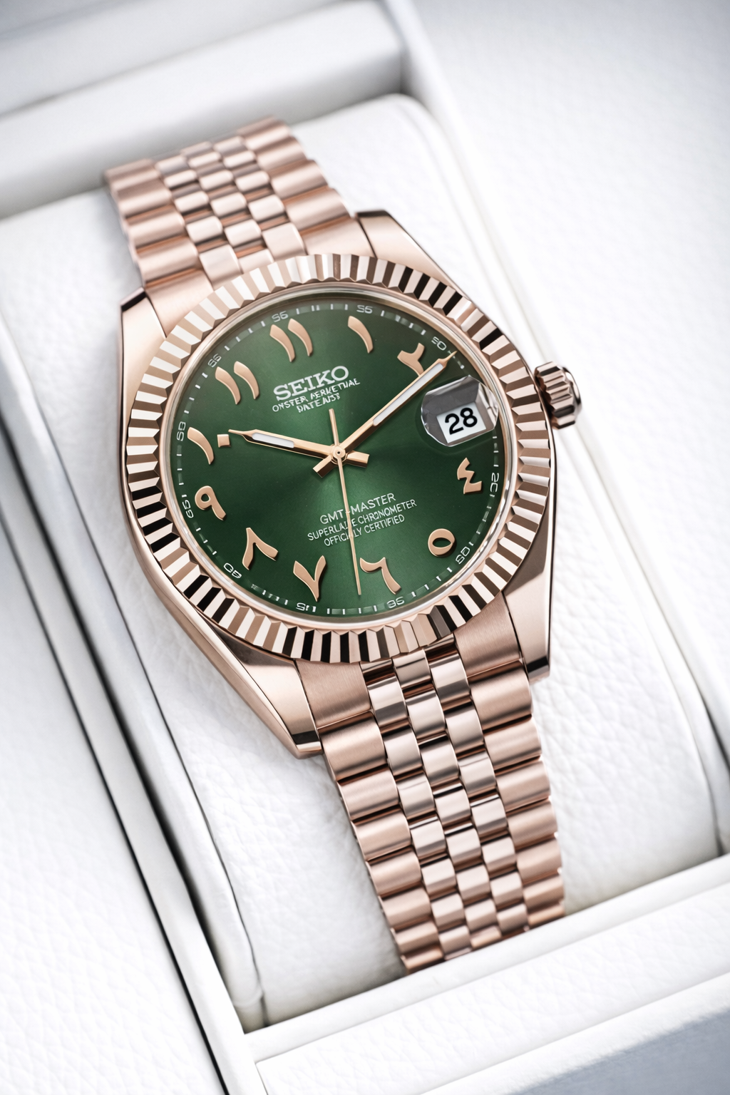 Seikojust Arabic Rose Gold - Olive Green