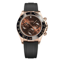 Seitona Mod Rose Gold - Oysterflex Chocolate
