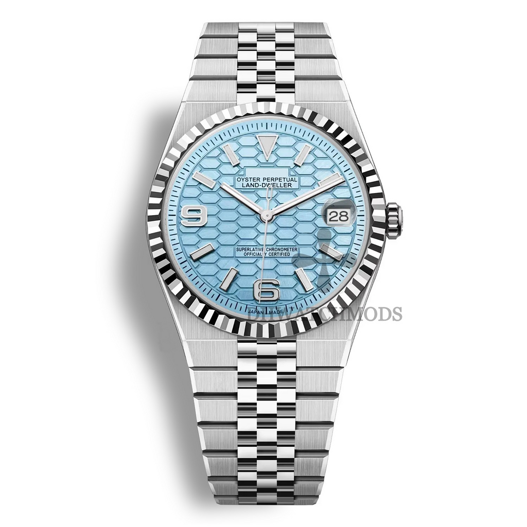 Land Mod Silver - Blue