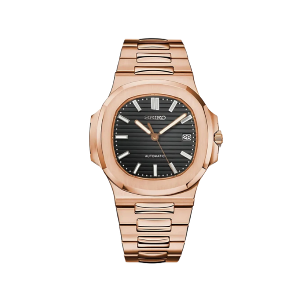 Nautiko Rose Gold Black