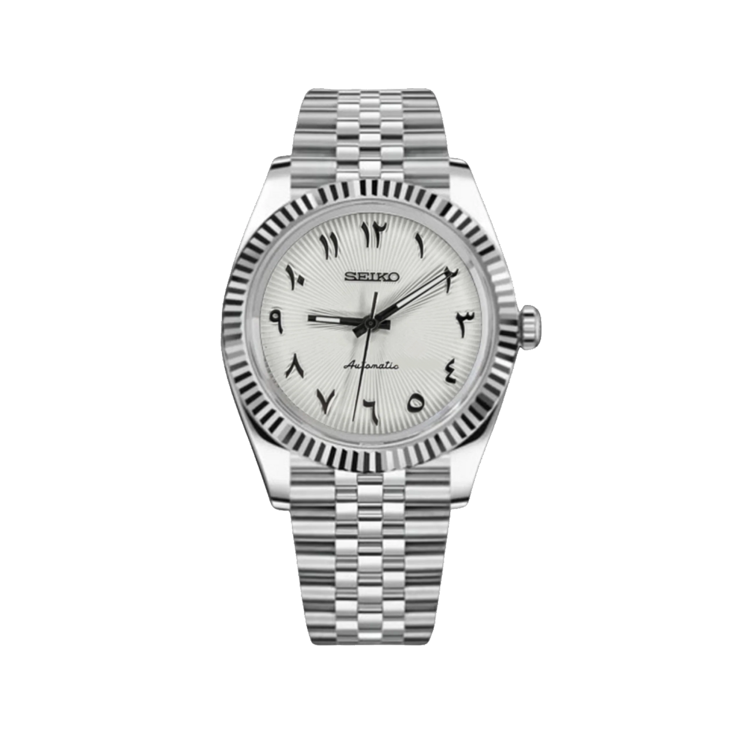 Datejust Mod Silver - White