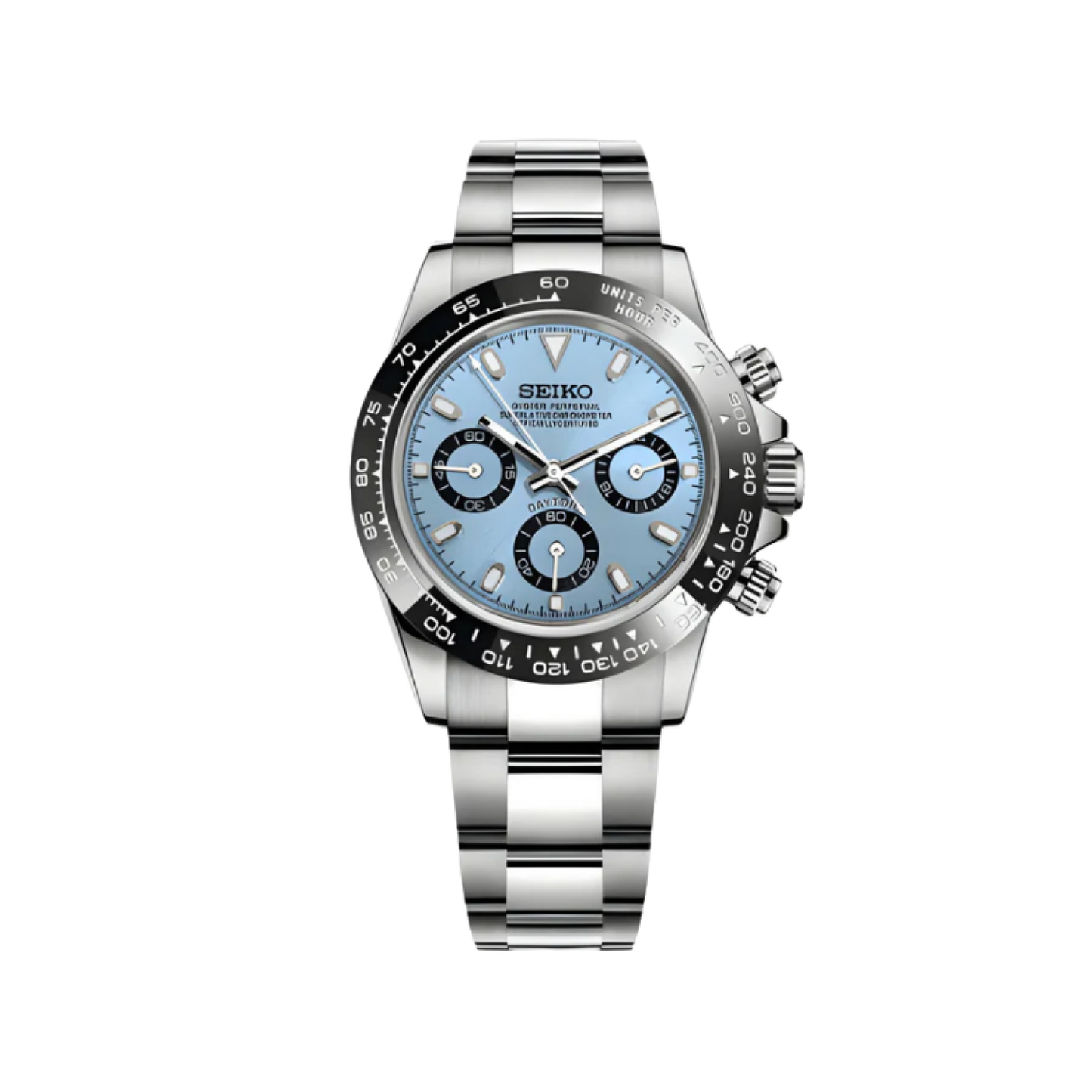 Daytona Mod Silver - Baby Blue