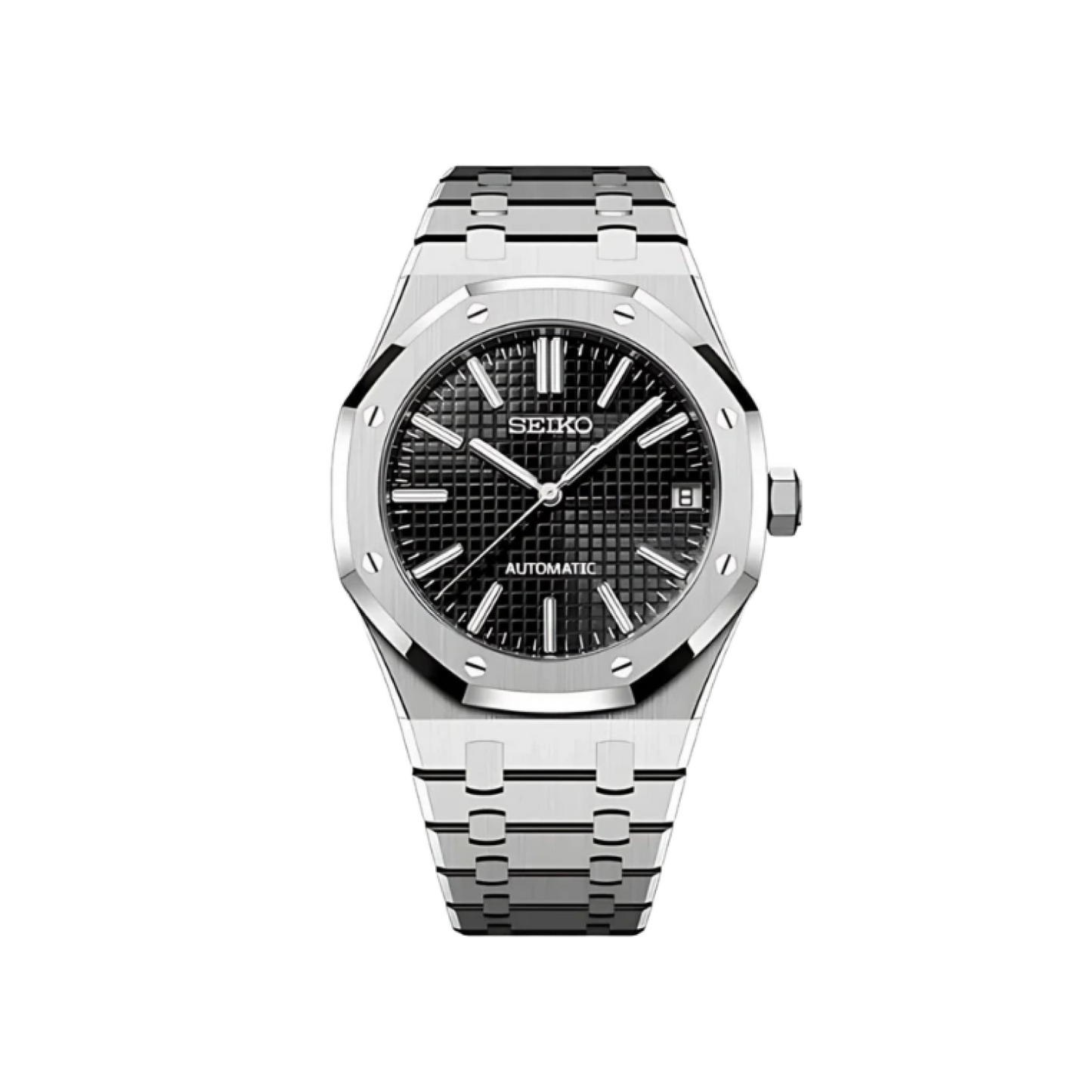 Seiko Oak Silver - Black