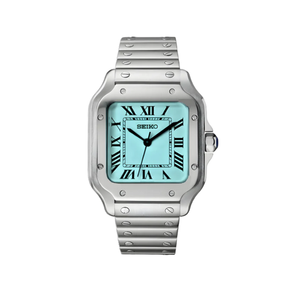 Tiffany Blue Santos Seiko Mod