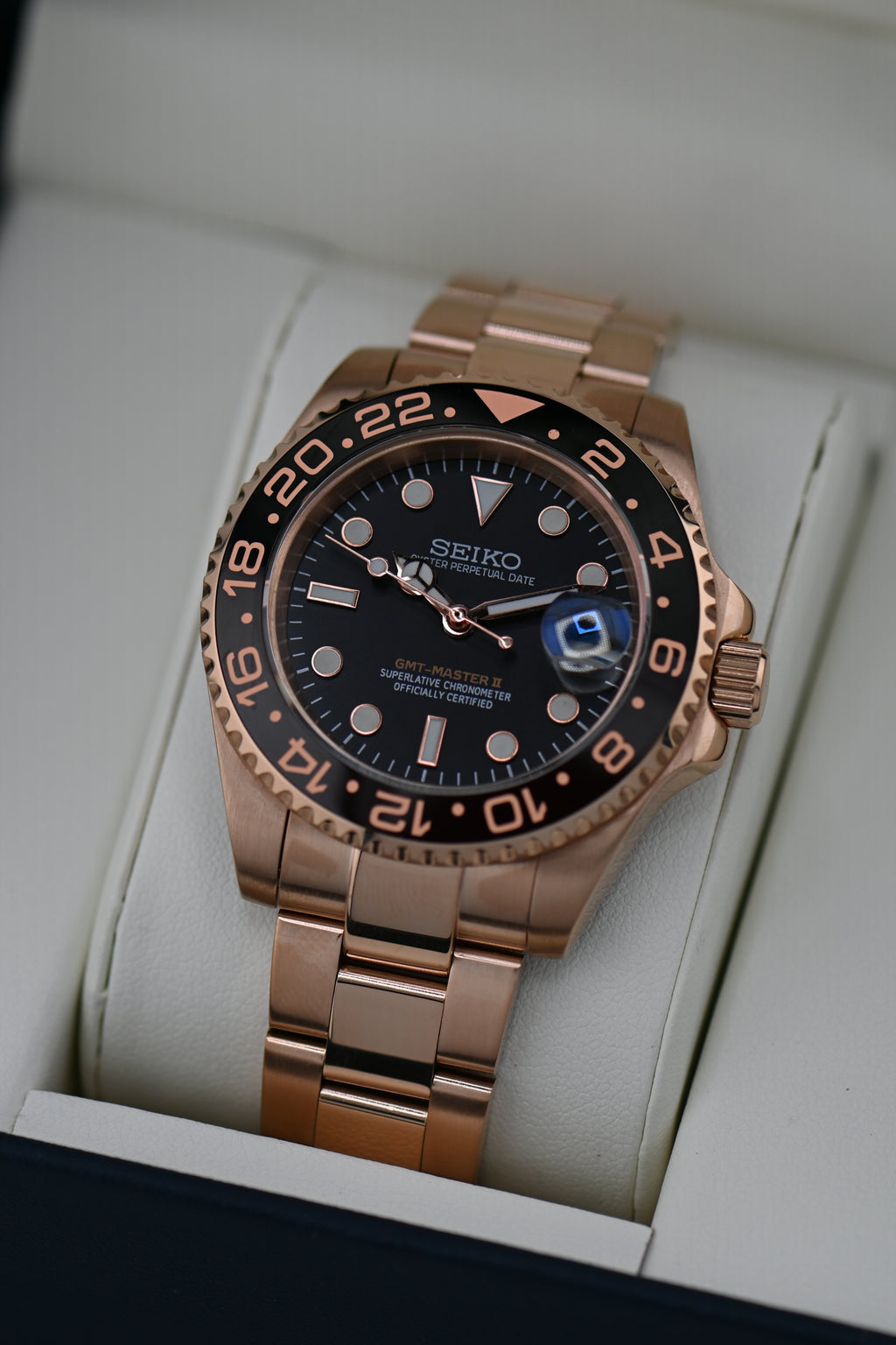 GMT Mod Rose Gold - Rootbeer Edition