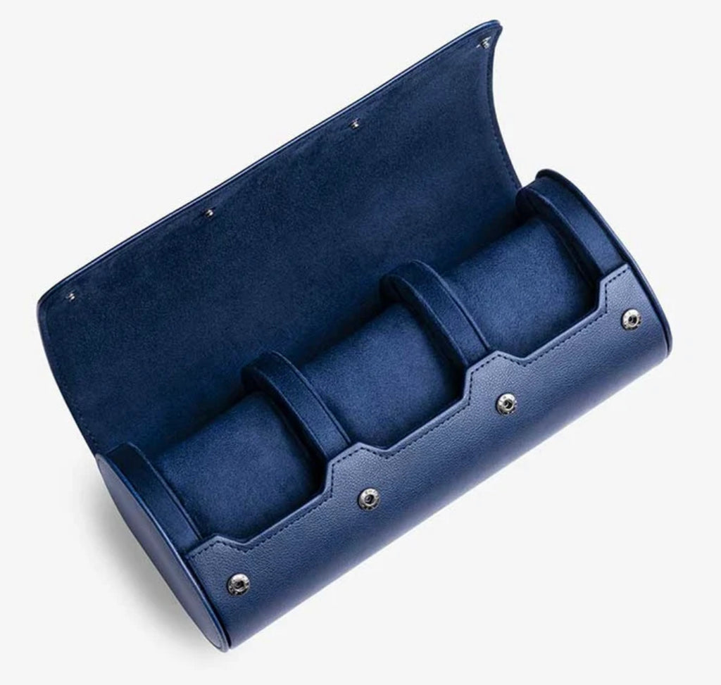Leather Watch Roll 3-Piece